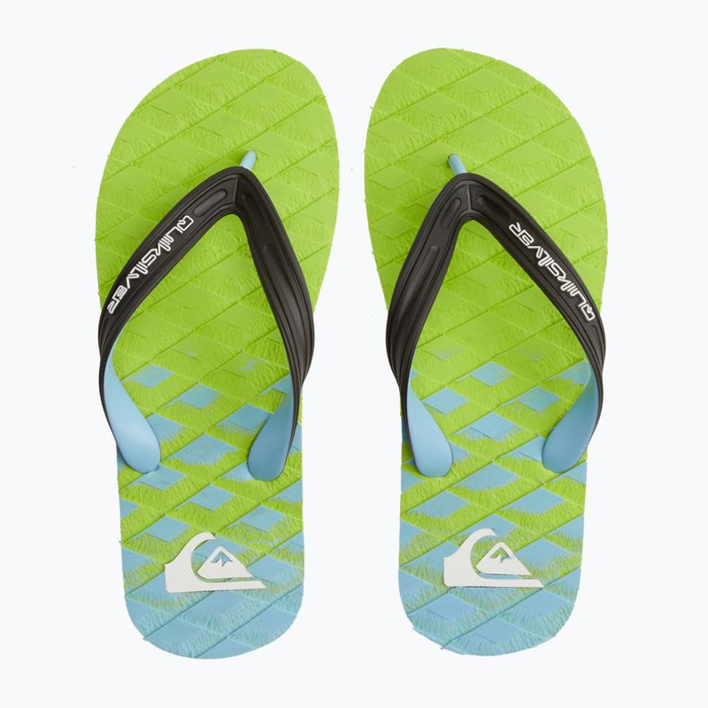 Vyriškos šlepetės Quiksilver Oahuey green AQYL101313 12