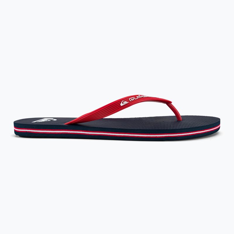 Quiksilver Molokai Core vyriškos šlepetės red AQYL101325 2