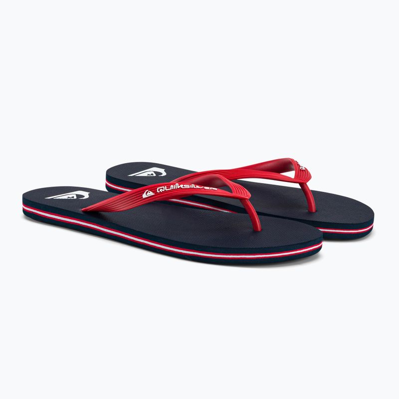 Quiksilver Molokai Core vyriškos šlepetės red AQYL101325 4