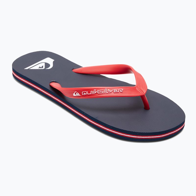 Quiksilver Molokai Core vyriškos šlepetės red AQYL101325 9