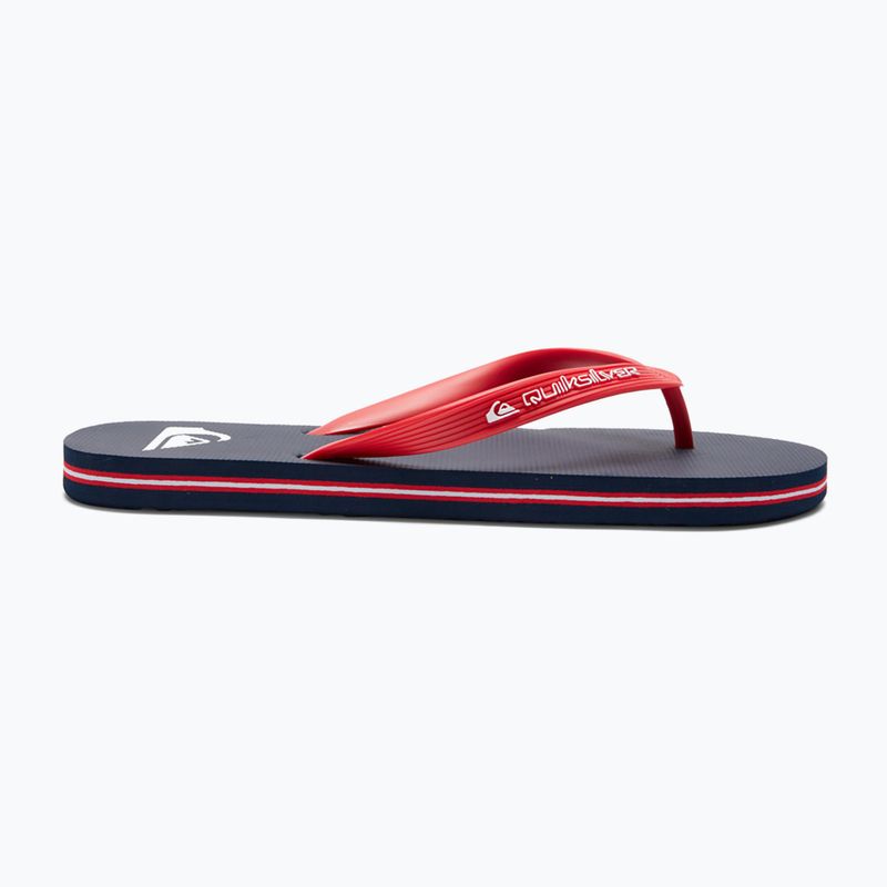 Quiksilver Molokai Core vyriškos šlepetės red AQYL101325 10