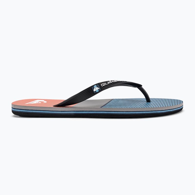 Vyriškos šlepetės Quiksilver Molokai Tijuana blue/blue/orange 2