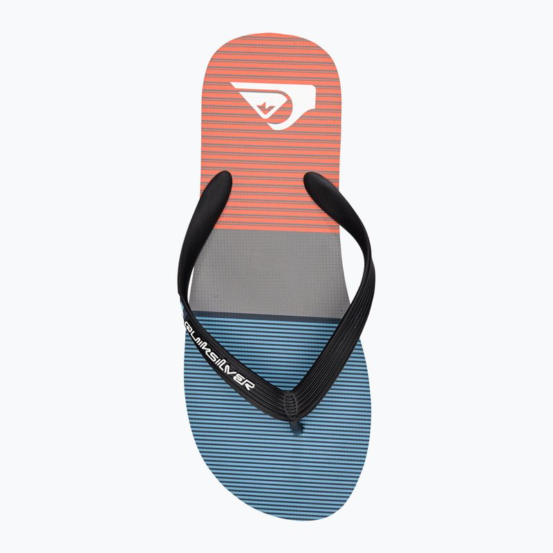 Vyriškos šlepetės Quiksilver Molokai Tijuana blue/blue/orange 6