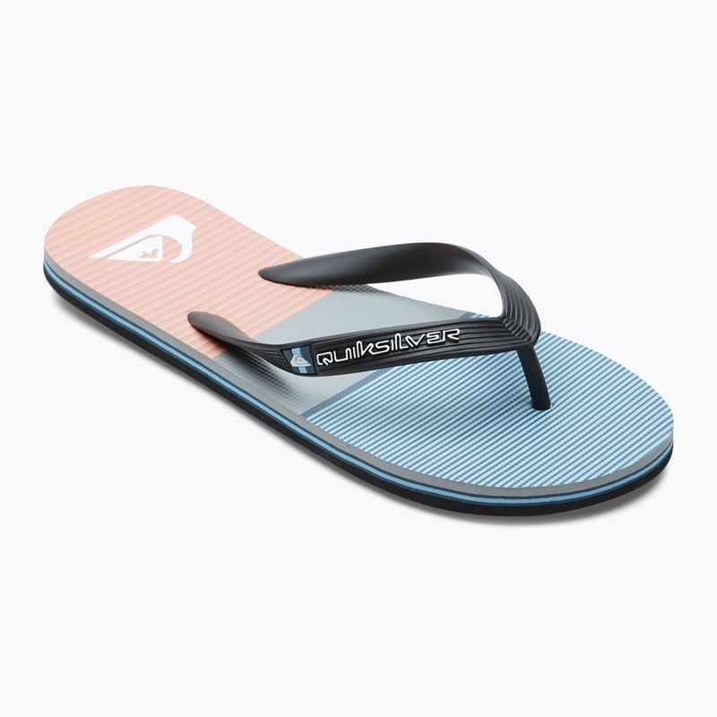 Vyriškos šlepetės Quiksilver Molokai Tijuana blue/blue/orange 9