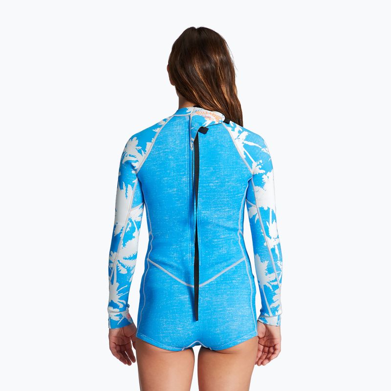 Billabong Spring Fever LS Spring blue hawaii moteriškas hidrokostiumas 2