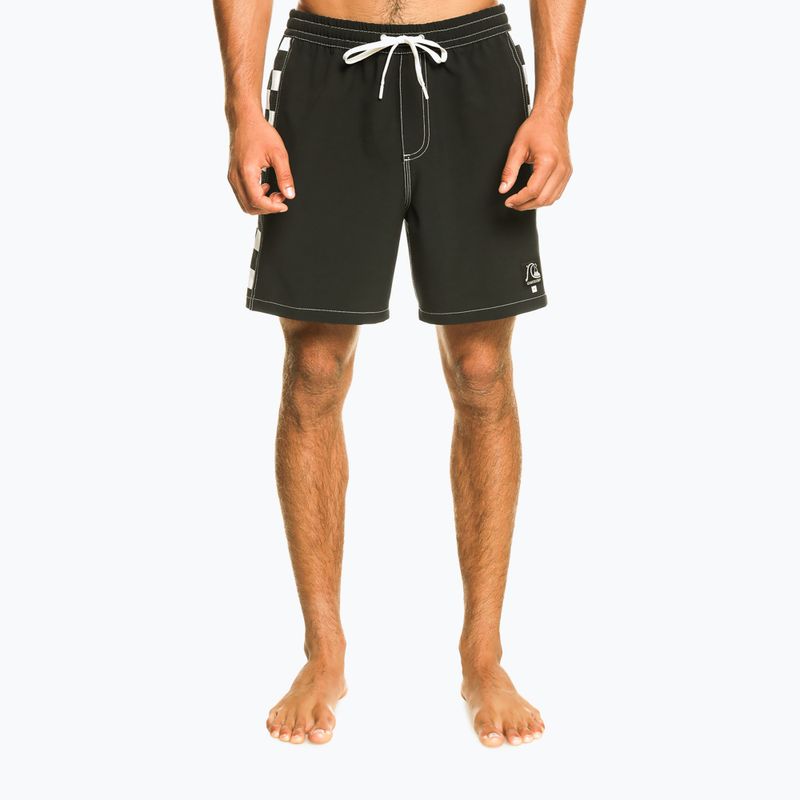Vyriški maudymosi šortai Quiksilver Original Arch Volley 17", juodi EQYJV03995-KVJ0 2