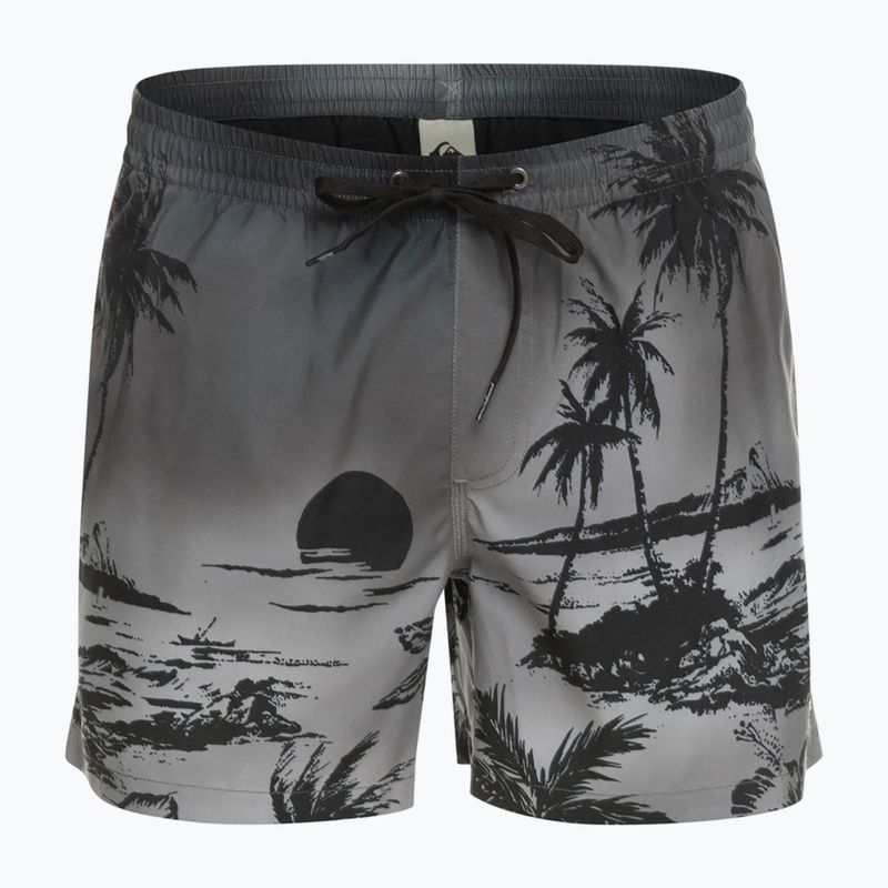 Vyriški "Quiksilver Everyday Paradise Volley" 15 colių plaukimo šortai pilkos spalvos EQYJV03999-KVJ6