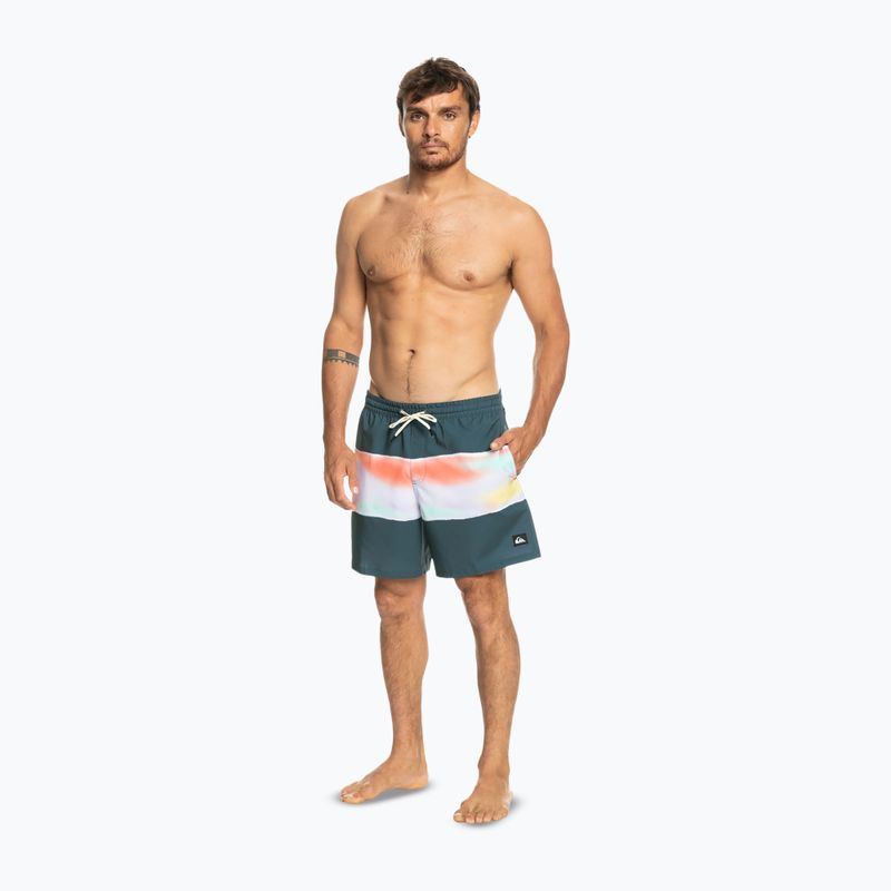 Vyriški maudymosi šortai Quiksilver Surfsilk Air-Brush Volley 17Nb tamsiai mėlyni EQYJV04011 2