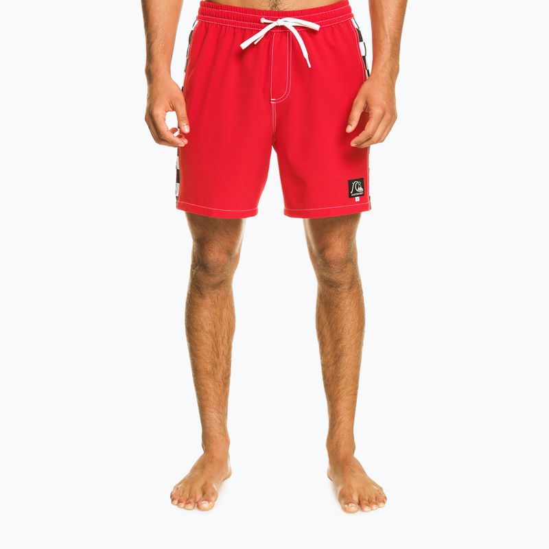 Vyriški maudymosi šortai Quiksilver Original Arch Volley 17" raudonos spalvos EQYJV03995-RQC0 2