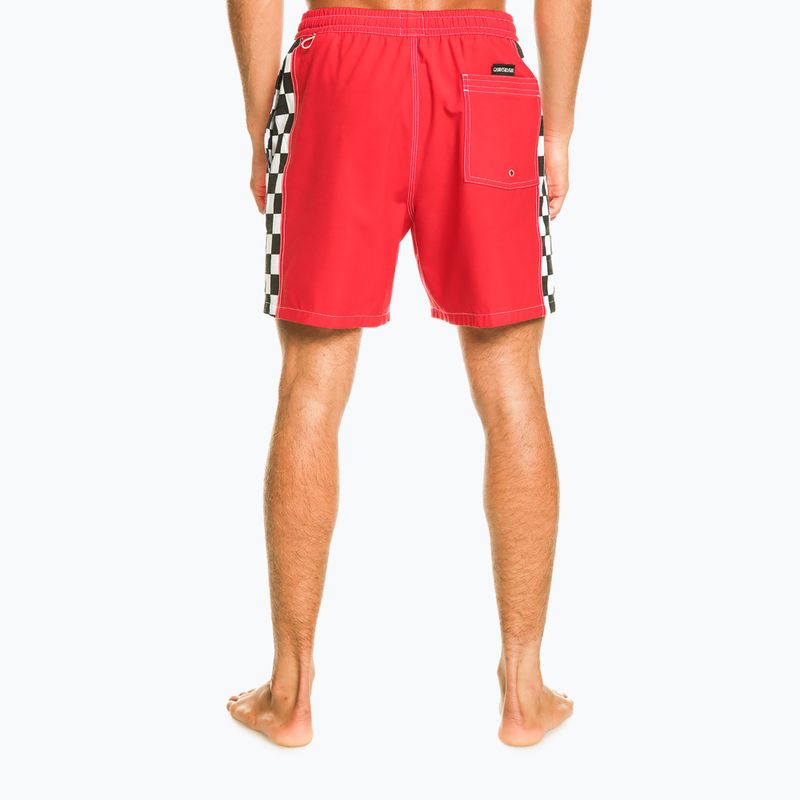 Vyriški maudymosi šortai Quiksilver Original Arch Volley 17" raudonos spalvos EQYJV03995-RQC0 3