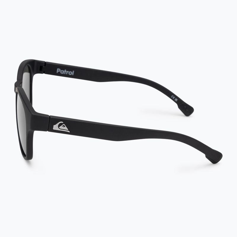 Quiksilver Patrol Polarized juodi/pilki poliarizuoti akiniai nuo saulės EQYEY03190-XKSK 4