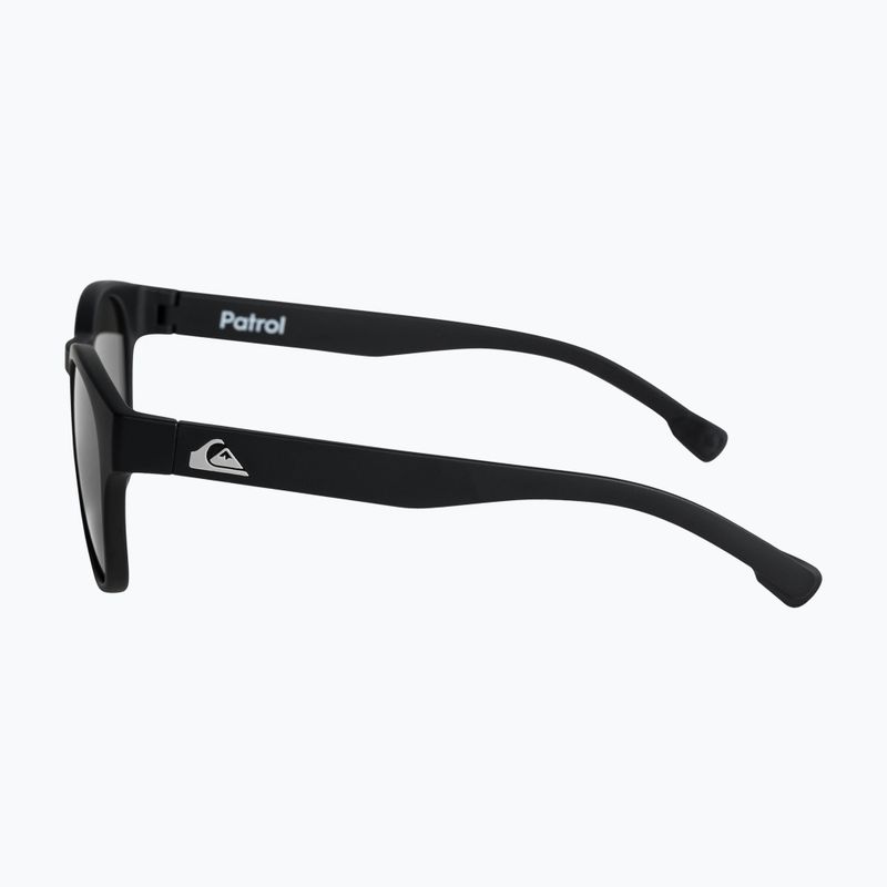 Quiksilver Patrol Polarized juodi/pilki poliarizuoti akiniai nuo saulės EQYEY03190-XKSK 7