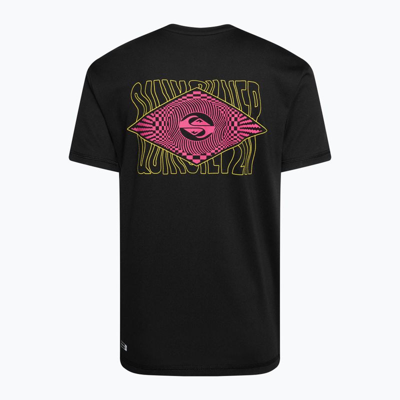 Quiksilver Radical Surf SS Y vaikiški maudymosi marškinėliai juodi 5