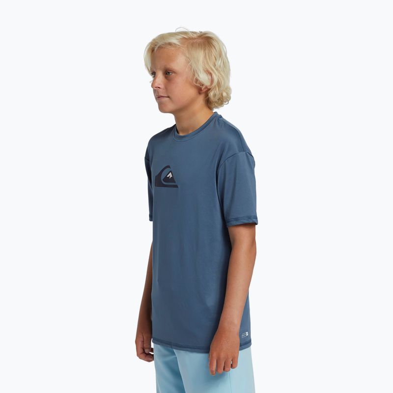 Quiksilver Solid Streak SS Y guolis sea vaikiški maudymosi marškinėliai 4