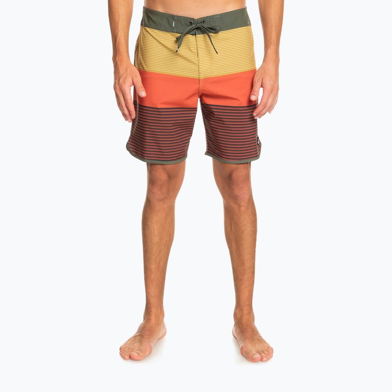 Quiksilver vyriški "Surfsilk Tijuana 18" geltonai oranžiniai maudymosi šortai EQYBS04778-CQY6 2