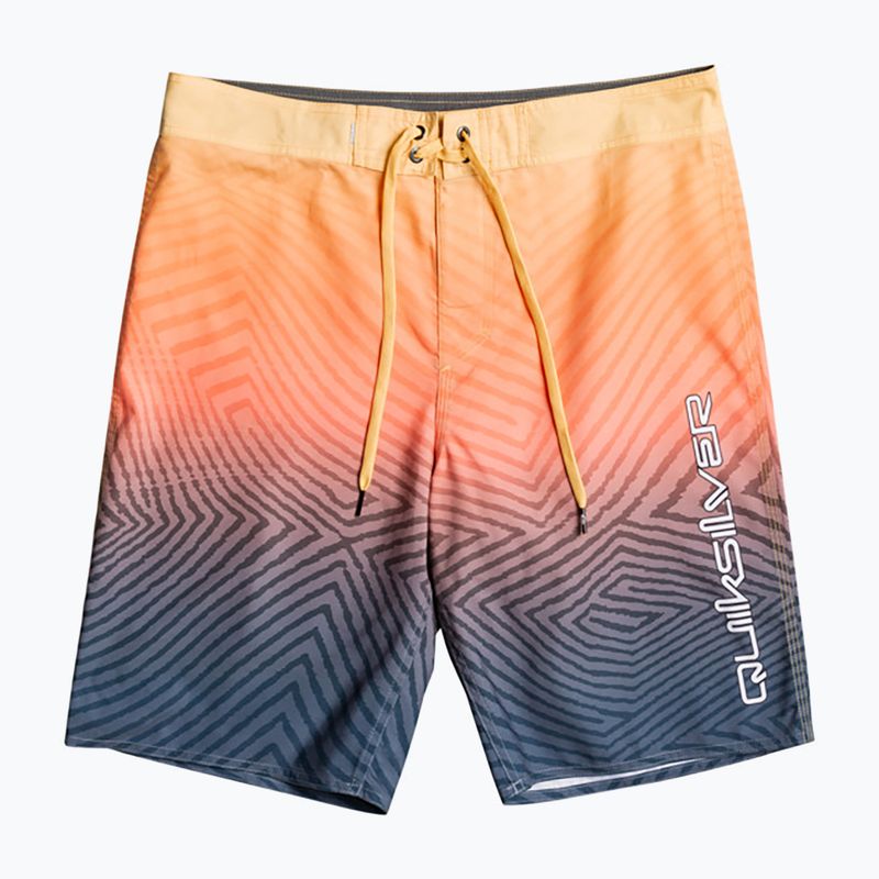 Quiksilver vyriški "Everyday Warp Fade 20" oranžinės ir tamsiai mėlynos spalvos maudymosi šortai EQYBS04790-BSL6