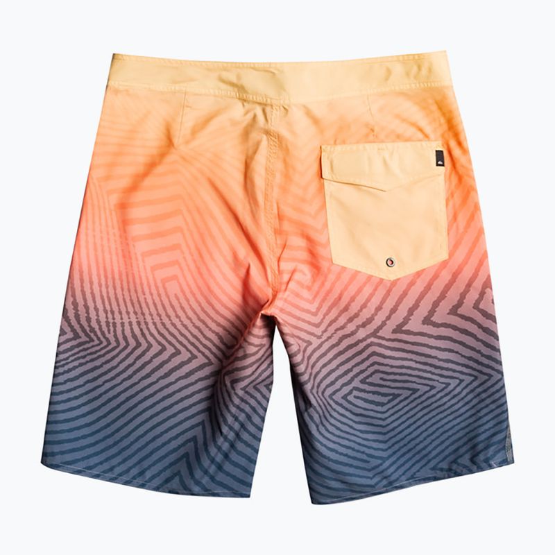 Quiksilver vyriški "Everyday Warp Fade 20" oranžinės ir tamsiai mėlynos spalvos maudymosi šortai EQYBS04790-BSL6 2