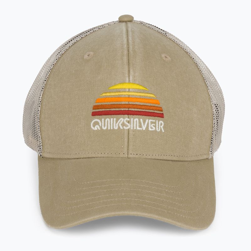 Quiksilver vyriška tamsiai chaki spalvos beisbolo kepuraitė Stringer 4