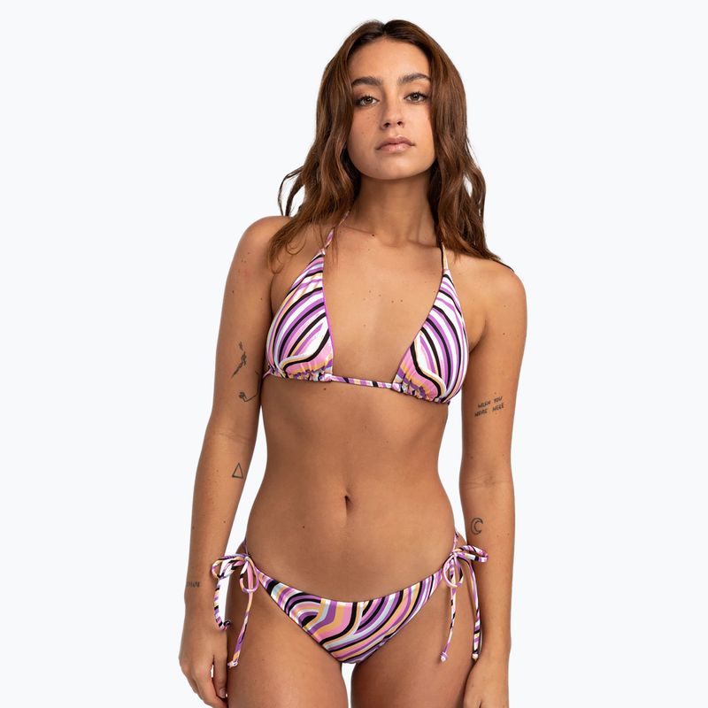 Billabong Sol Searcher Tie Side Tropic stripes maudymosi kostiumėlio apačia