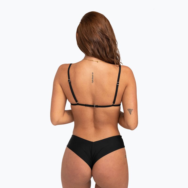 Billabong Sol Searcher Bralette maudymosi kostiumėlio viršutinė dalis black pebble 5