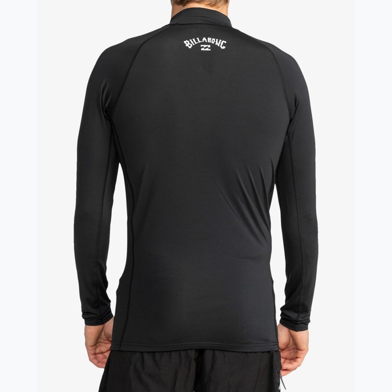 Vyriški plaukimo marškinėliai ilgomis rankovėmis Billabong Waves All Day black 4
