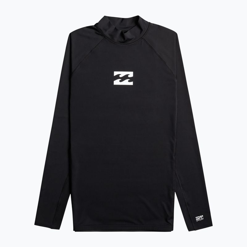 Vyriški plaukimo marškinėliai ilgomis rankovėmis Billabong Waves All Day black 5