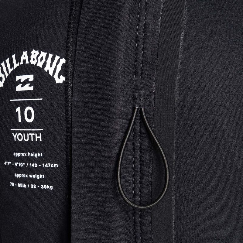 Billabong 4/3 Boys Intruder BZ GBS juodas vaikiškas hidrokostiumas 7