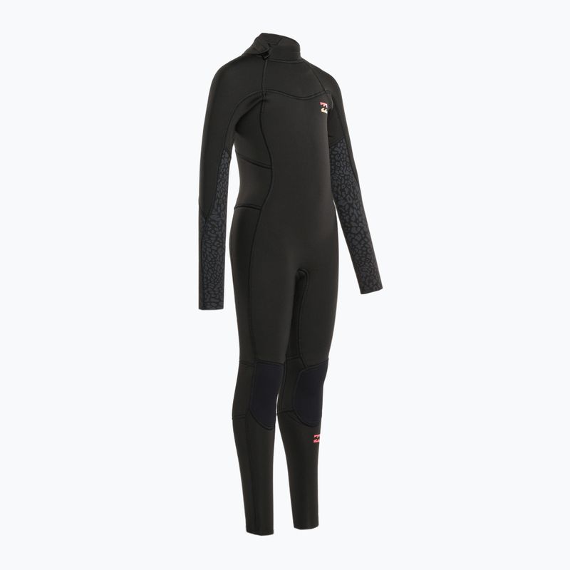 Billabong 3/2 Teen Synergy BZ FL Full wild juodas vaikiškas hidrokostiumas