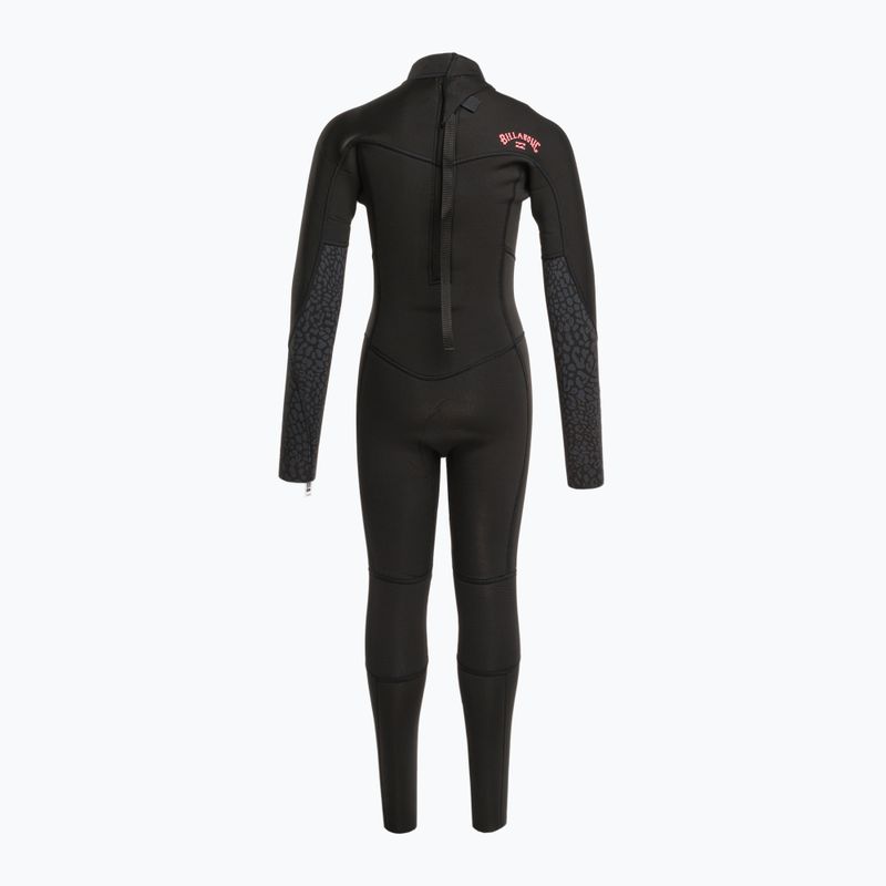 Billabong 3/2 Teen Synergy BZ FL Full wild juodas vaikiškas hidrokostiumas 3