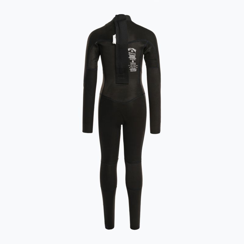 Billabong 3/2 Teen Synergy BZ FL Full wild juodas vaikiškas hidrokostiumas 5