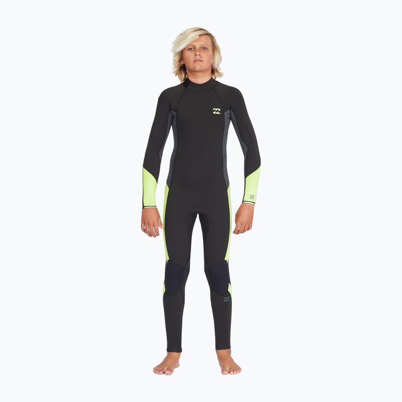 Billabong 4/3 berniukų Absolute BZ GBS Full stealth vaikiškas hidrokostiumas 6