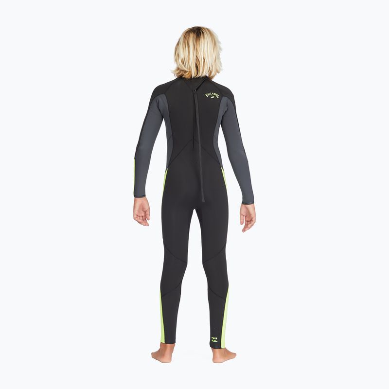 Billabong 4/3 berniukų Absolute BZ GBS Full stealth vaikiškas hidrokostiumas 7