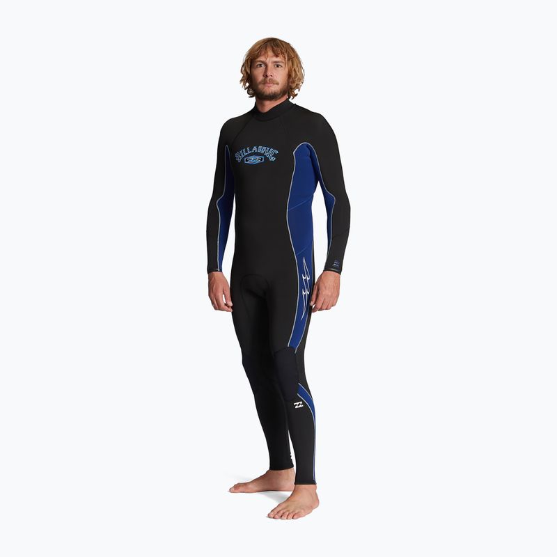 Vyriškas Billabong 3/2 Absolute BZ Full FL dark royal plaukimo hidrokostiumas 8