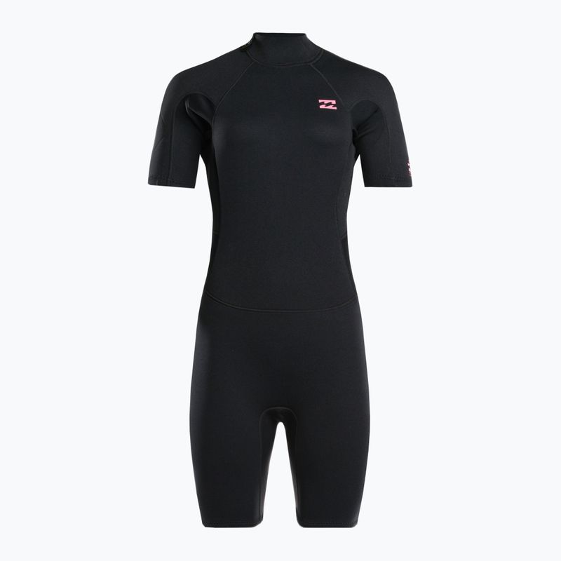 Moteriškas Billabong 2/2 Launch FL SS Spring juodas hidrokostiumas 2