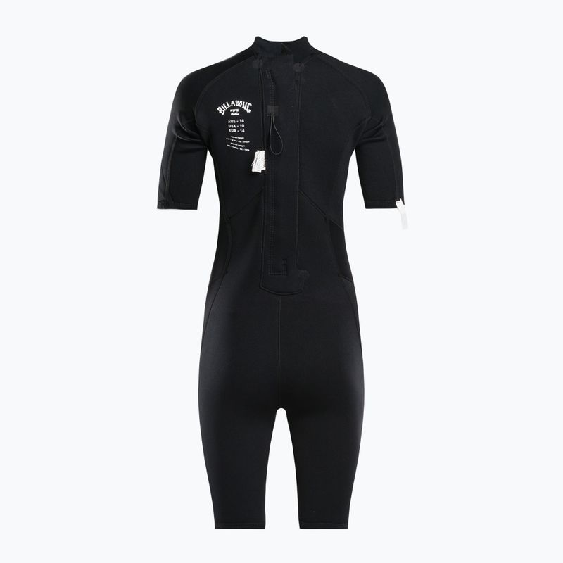 Moteriškas Billabong 2/2 Launch FL SS Spring juodas hidrokostiumas 5