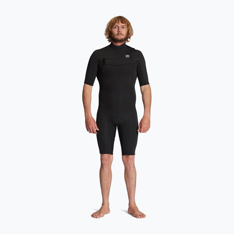 Vyriškas Billabong 2/2 Absolute CZ SS FL Spring juodas hidrokostiumas 6