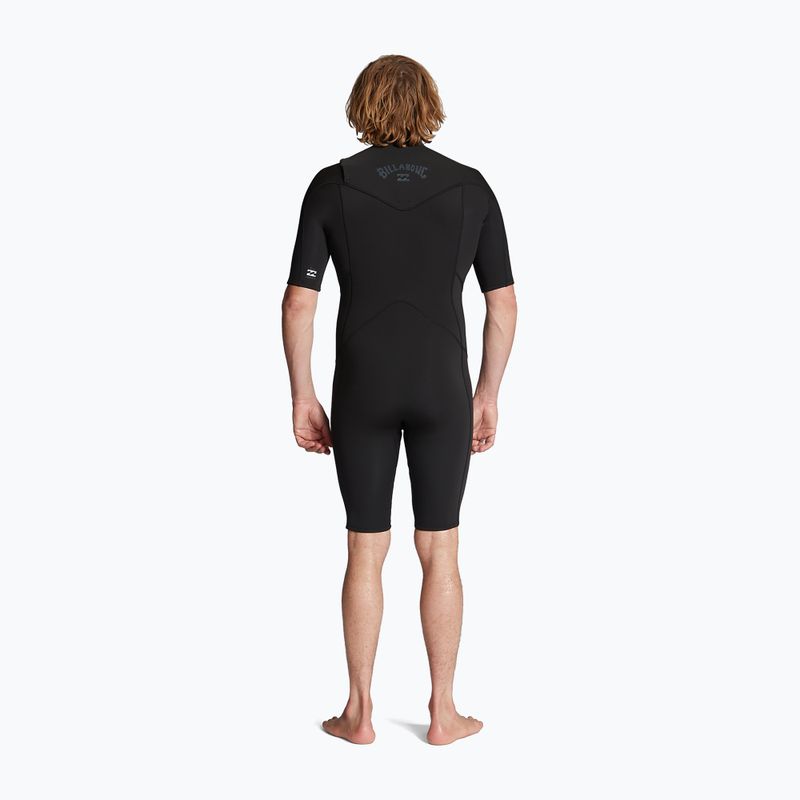 Vyriškas Billabong 2/2 Absolute CZ SS FL Spring juodas hidrokostiumas 7