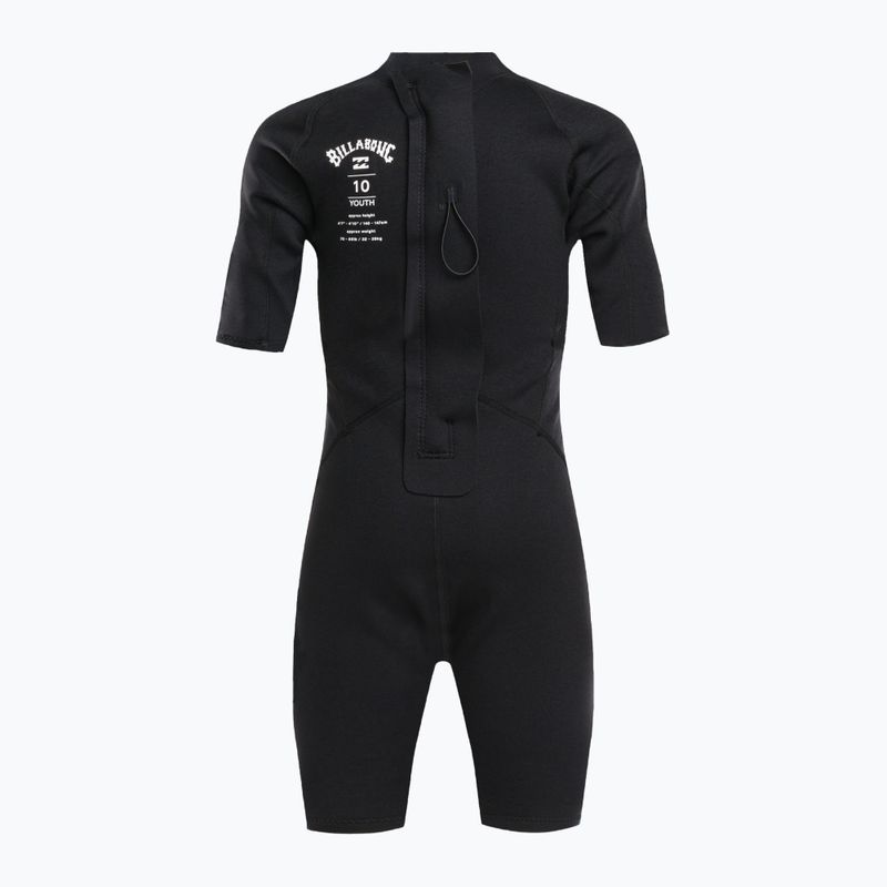Billabong 2/2 Boys Intruder BZ SS Spring black vaikiškas hidrokostiumas 5