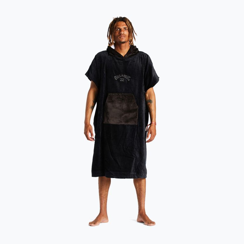 Billabong vyriškas rankšluostis su gobtuvu black