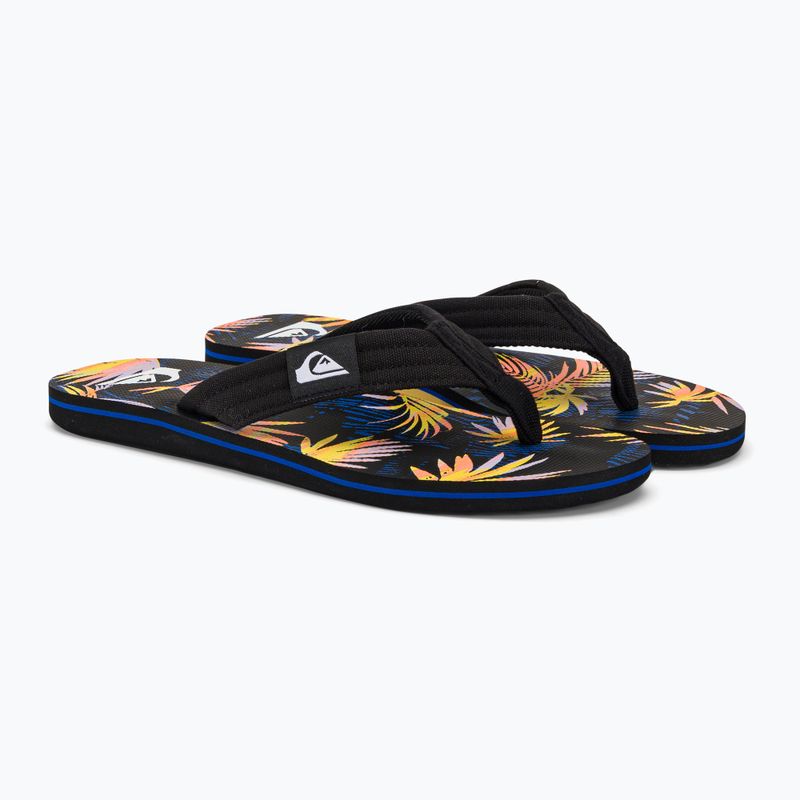 Quiksilver Molokai Layback II vyriškos šlepetės black AQYL101339 4