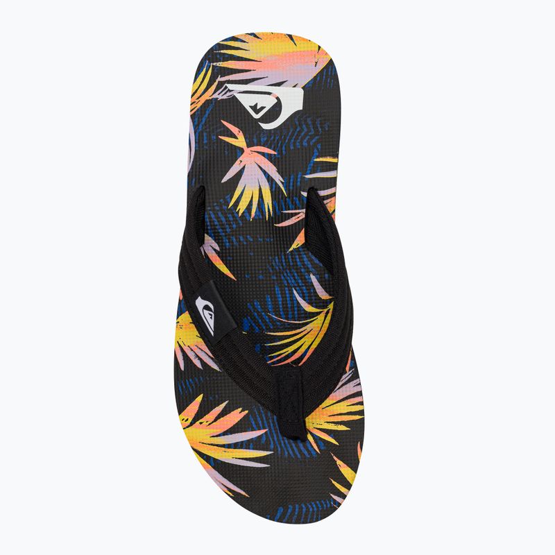 Quiksilver Molokai Layback II vyriškos šlepetės black AQYL101339 6