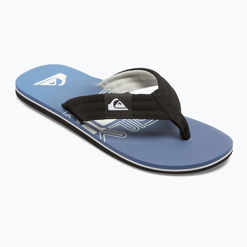 Quiksilver Molokai Layback II vyriškos šlepetės blue AQYL101339 9