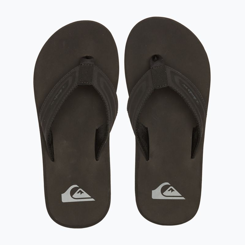 Quiksilver vyriškos šlepetės Monkey Wrench Core juoda AQYL101324 12
