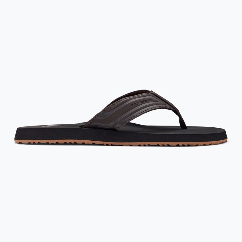 Quiksilver vyriškos šlepetės Monkey Wrench Core rudos spalvos AQYL101324 2