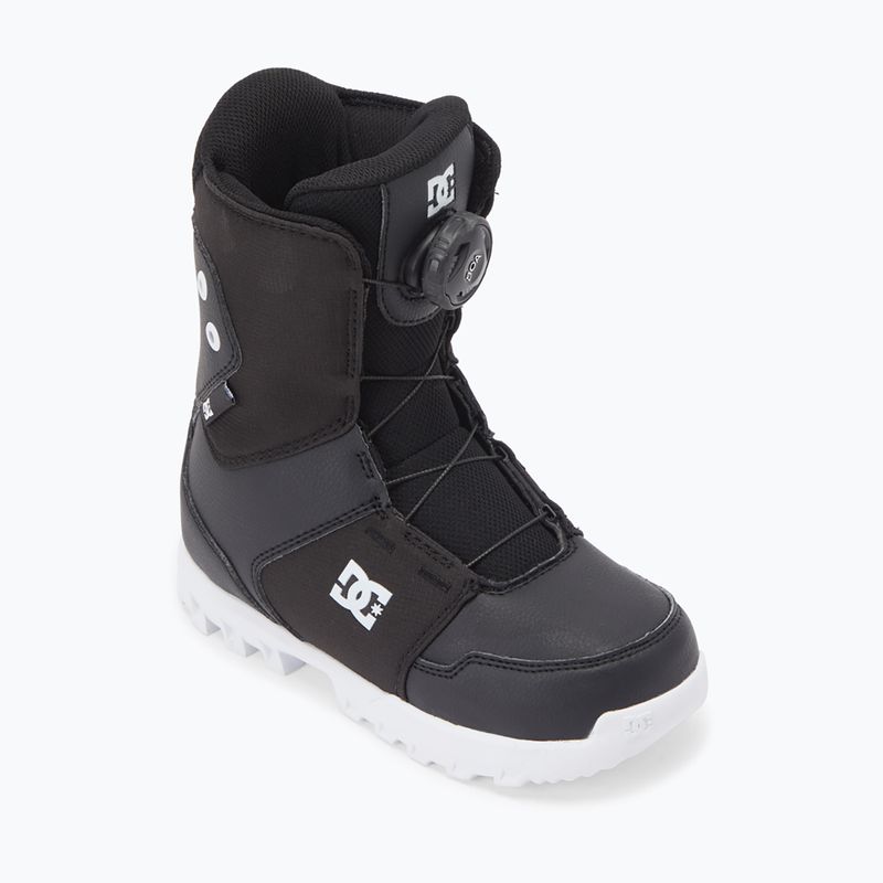 Vaikiški snieglenčių batai DC Youth Scout Jr black/white 5