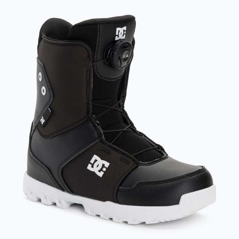 Vaikiški snieglenčių batai DC Youth Scout Jr black/white