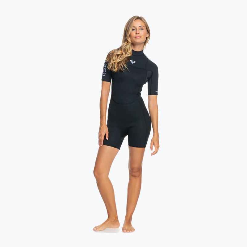 Moteriškas plaukimo hidrokostiumas ROXY 2/2 Prologue BZ SP FL black 2