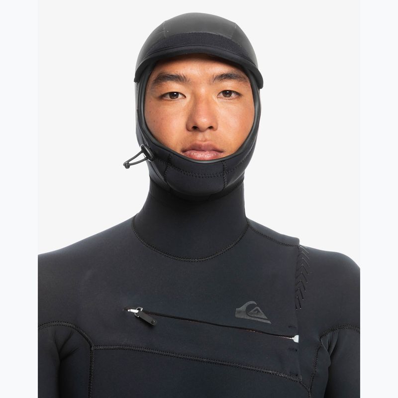 Vyriškas plaukimo hidrokostiumas Quiksilver Highline 5/4/3 Chest Zip Hooded black 4