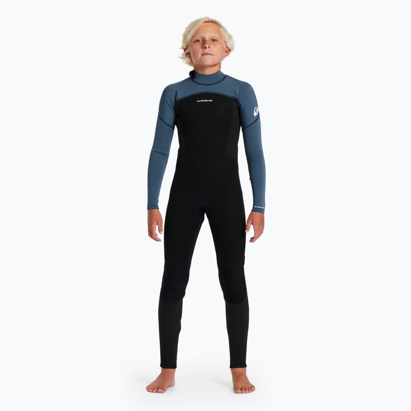 Vaikiškas plaukimo hidrokostiumas Quiksilver 3/2 mm Prologue BZ black/bering