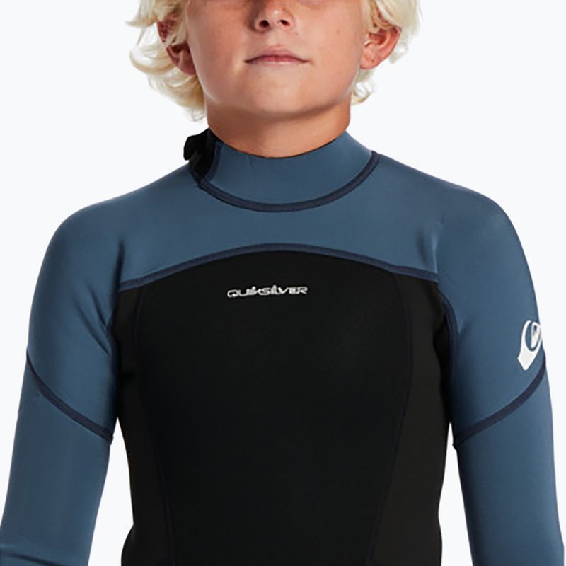Vaikiškas plaukimo hidrokostiumas Quiksilver 3/2 mm Prologue BZ black/bering 4